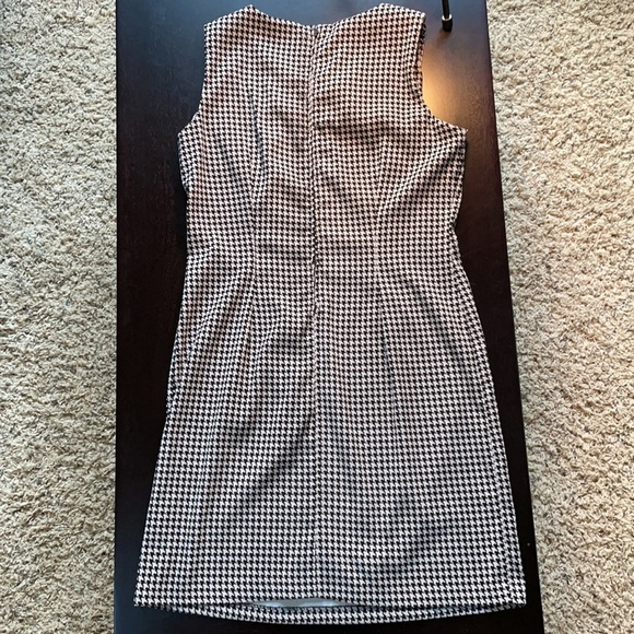 Cimmaron vintage made in USA houndstooth sleeveless dress SZ L - Picture 10 of 11